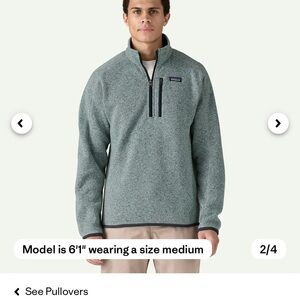 Patagonia Men's Better Sweater 1/4 zip